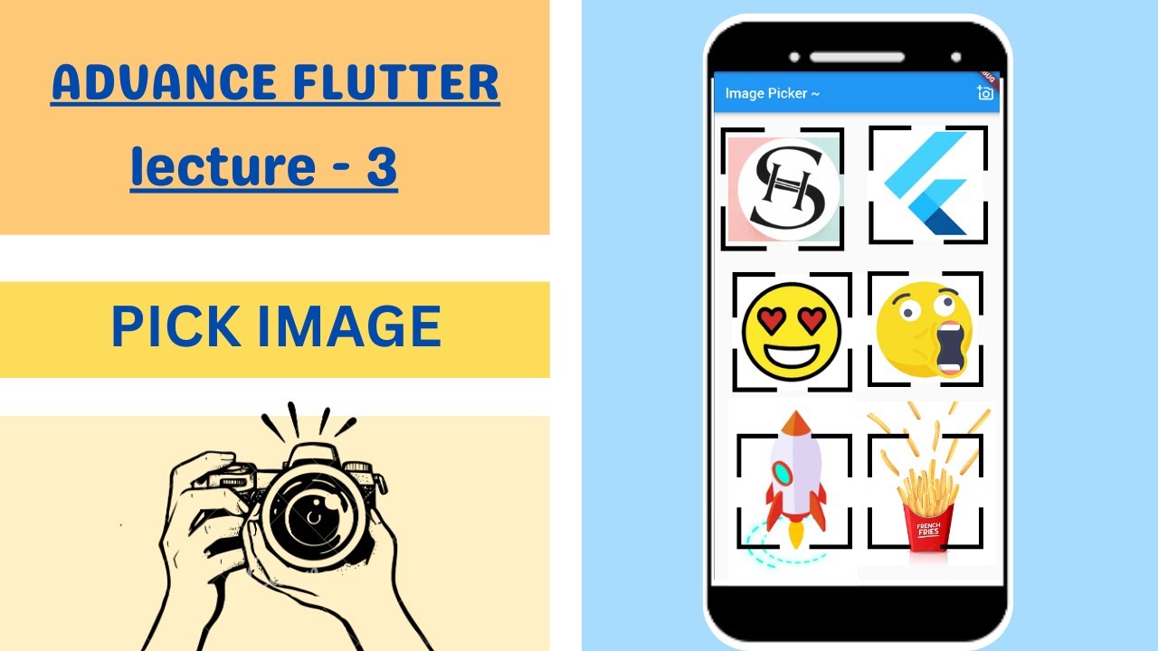 IMAGE PICKER - ADVANCE FLUTTER - YouTube