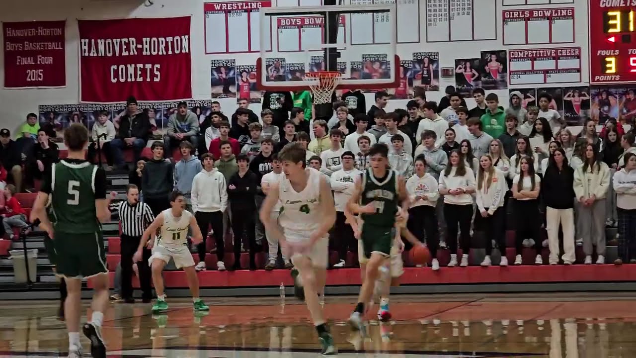 February 26, 2025 / Lumen Christi Titans vs Napoleon Pirates / Varsity / District Semifinal