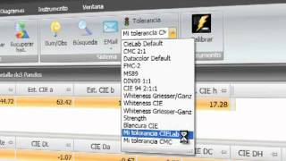 Datacolor Tools V2.0 Tutoriales Tolerancias