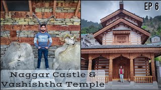 Naggar Castle & Vashishtha Temple | Manali Ep 6 | Bike on rent in manali