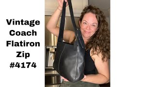 Vintage Coach Flatiron Zip #4174 Bag Talk!