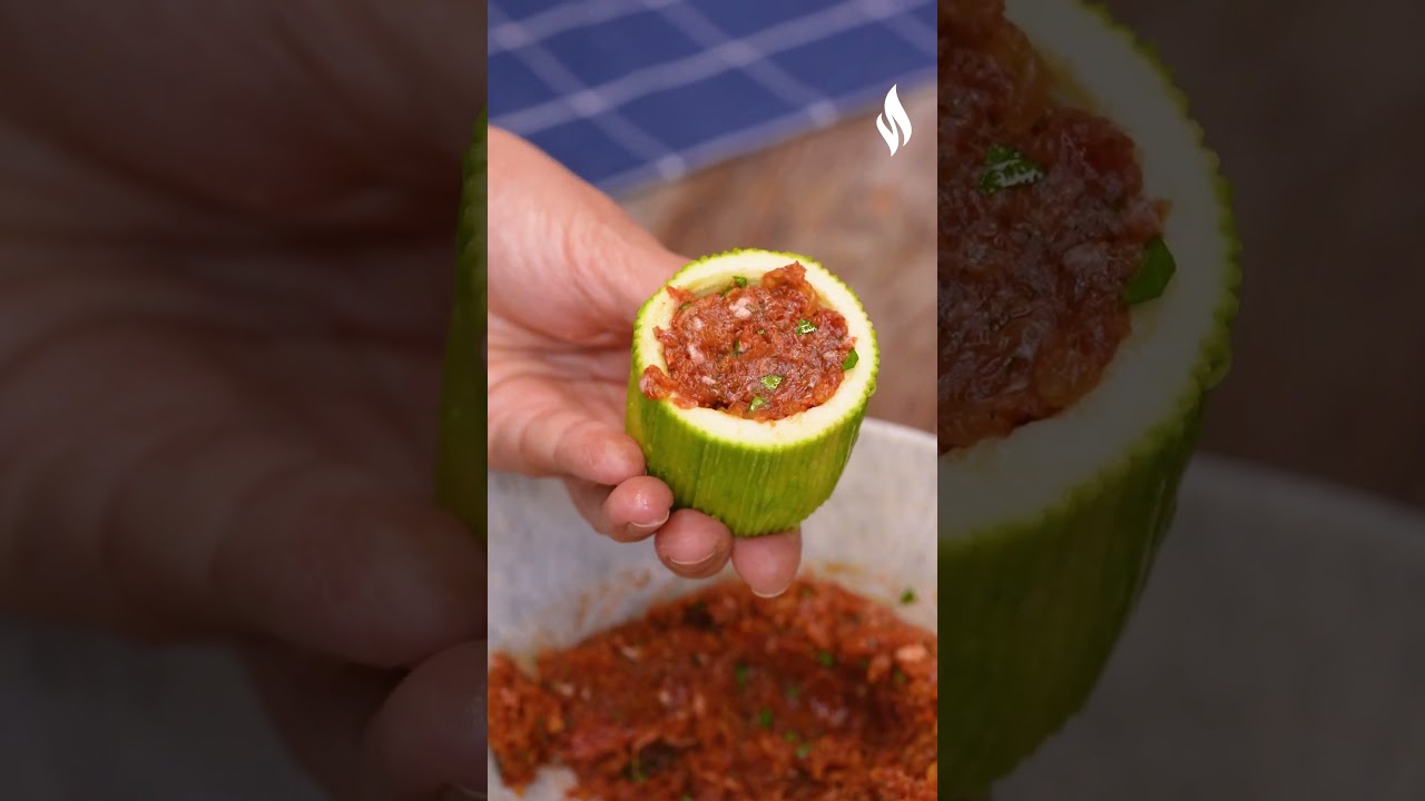 Airfryer Kabak Dolması Tarifi ???? Nefis Yemek Tarifleri #shorts