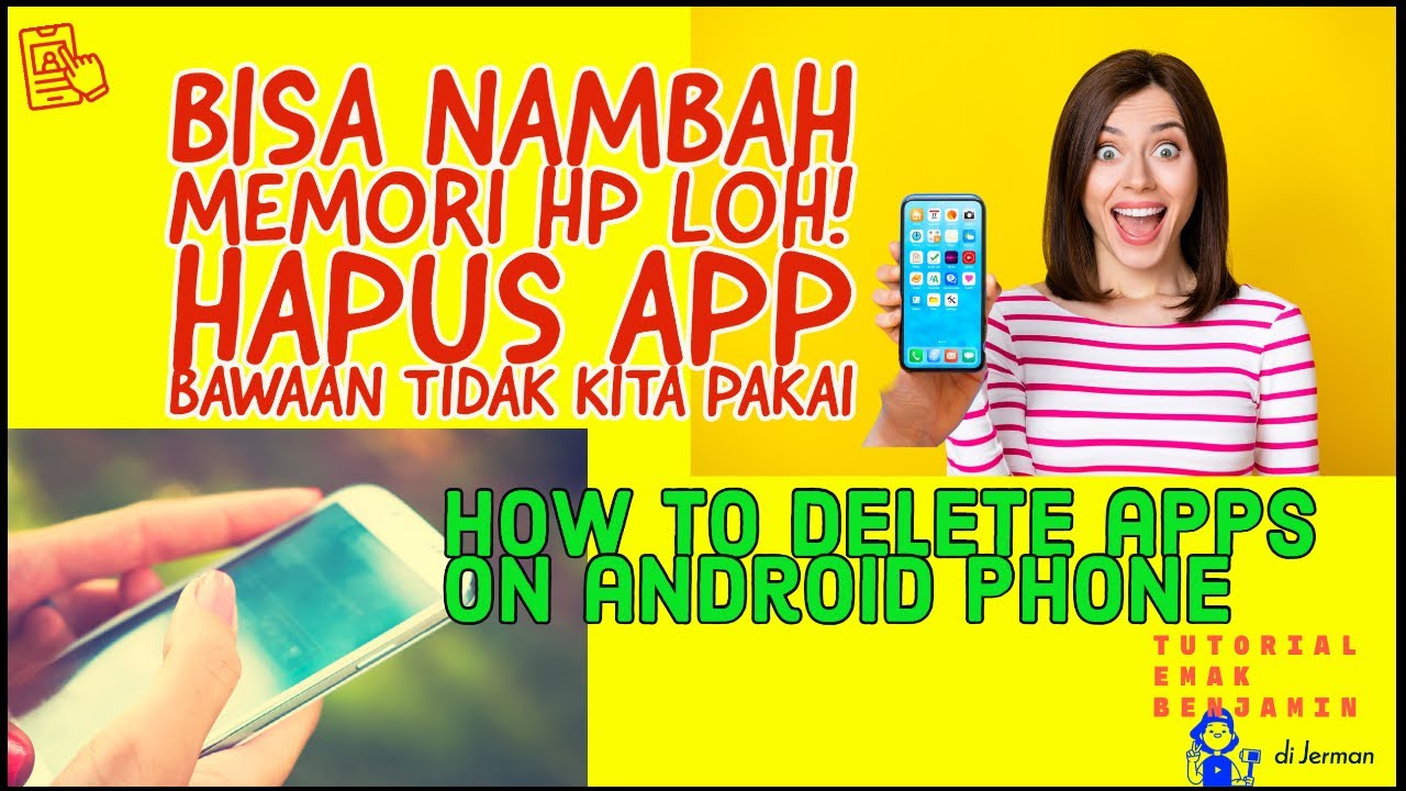 Cara Hapus Aplikasi Bawaan Hp Android Agar Menambah Memori Handphone ...