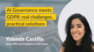 AI Governance meets GDPR: real challenges, practical solutions