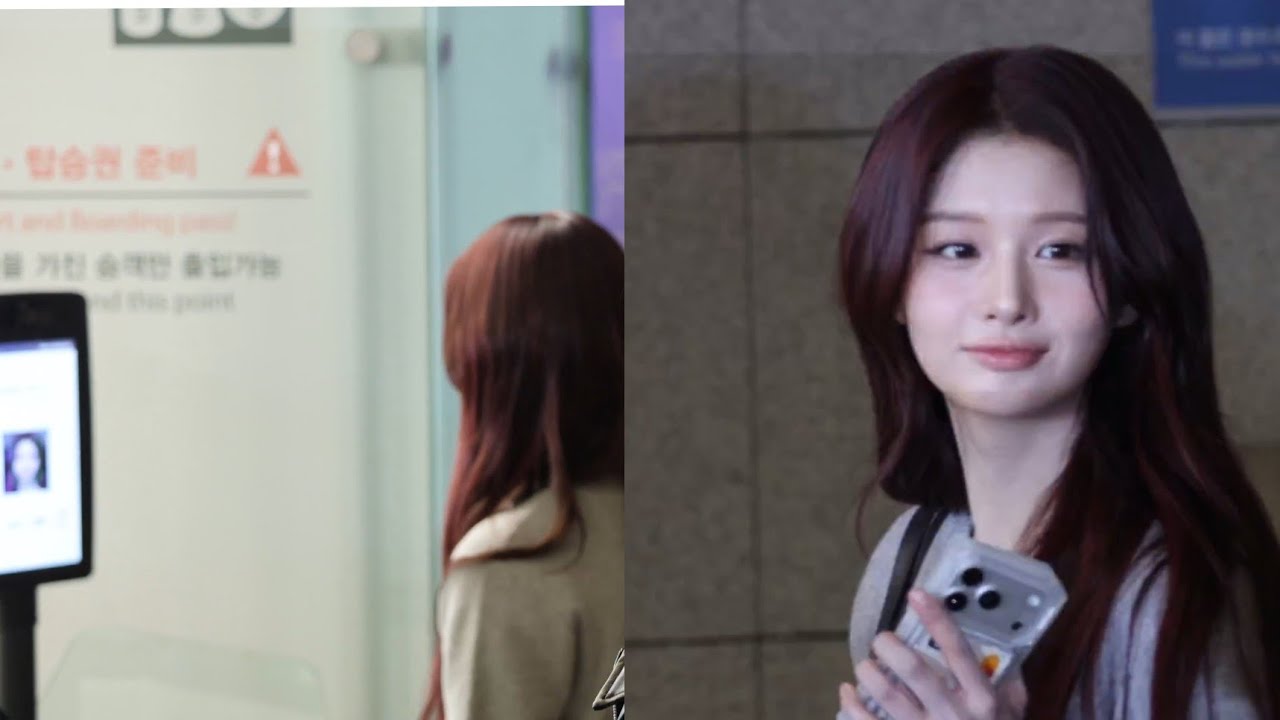 Nmixx 엔믹스 face scanning issue Incheon Airport 251220 [4k]