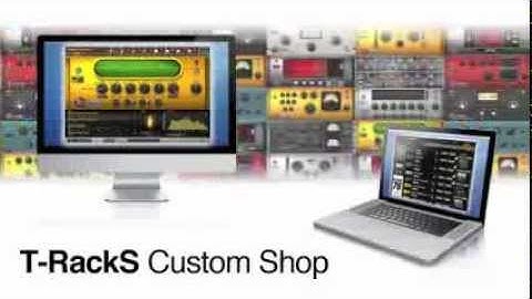 T-RackS Custom Shop Trailer - World-Class Mixing and Mastering Plug-Ins  On Demand