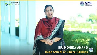 SPSU Udaipur | Dr. Monika Anand: Mastering Communication & Leadership in Liberal Studies.