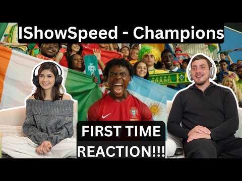 WHO IS THIS GUY??? | IShowSpeed - Champions | FIRST-TIME COUPLE REACTION!!!