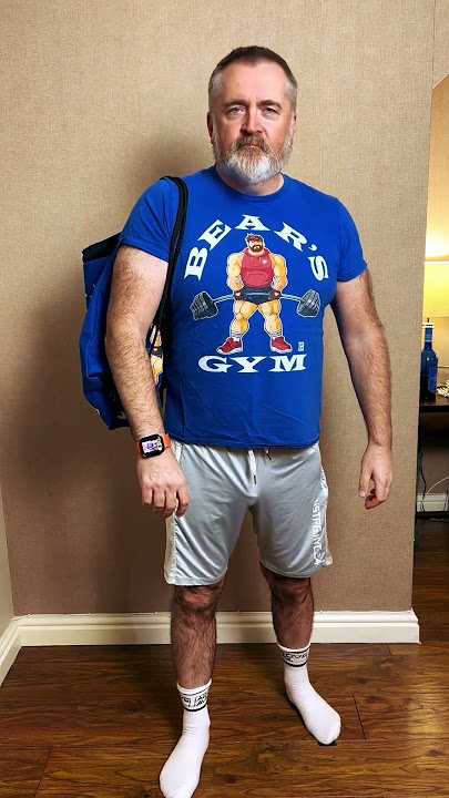 Gym Ready Daddy Bear - #gay #trending #viral #shortsvideo