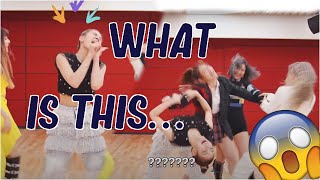 itzy are the Most Chaotic Group Ever (wannabe dance practice part switch)