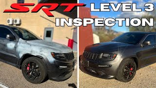 Unexpected Level 3 inspection on the WRECKED Jeep SRT