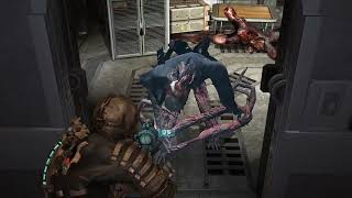 Dead Space(2008) Divider's walk and attack motion.