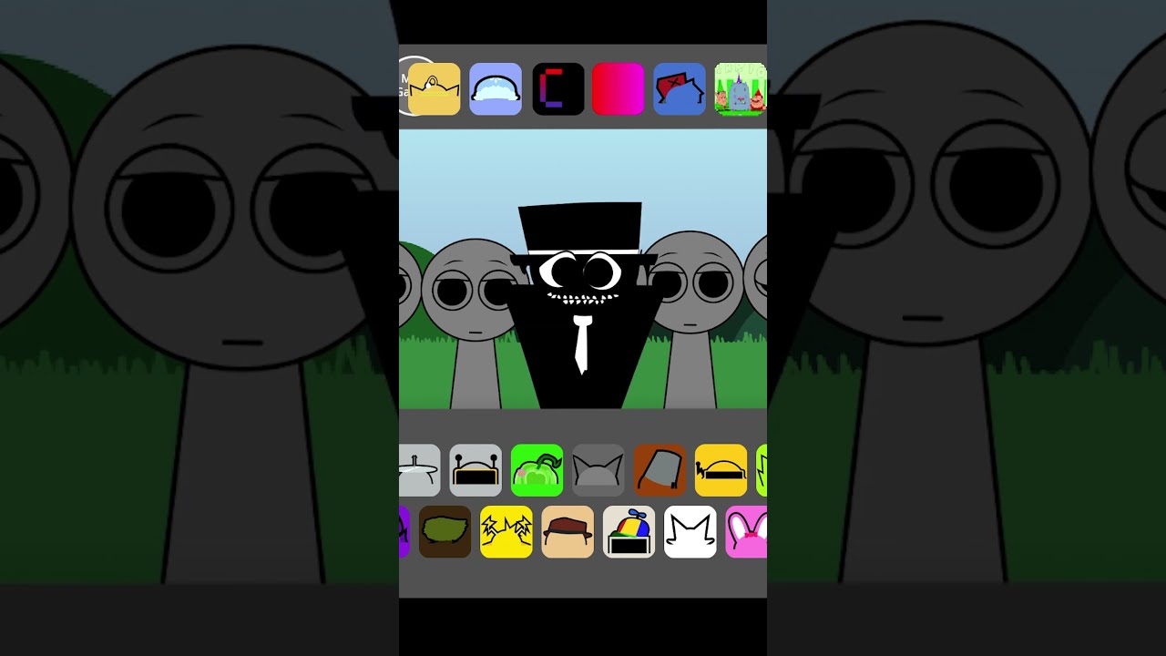 Black In Sprunki Retake Phase 3 Incredibox