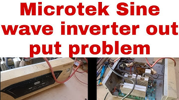 Microtek Sine wave inverter out put problem solve kaise kare sebz850va (Technical Poudel)