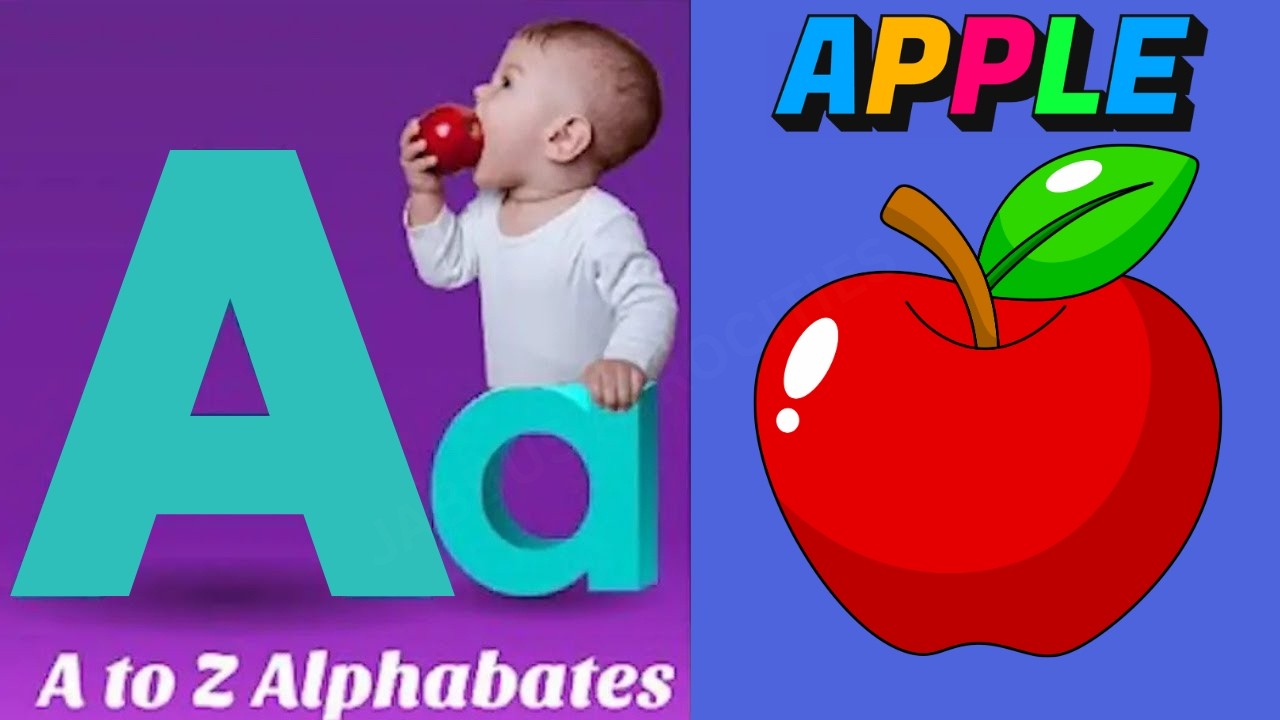 A for Apple B for Ball | Alphabets phonics song for toddlers |one two three numbers| #kidsvideo  90