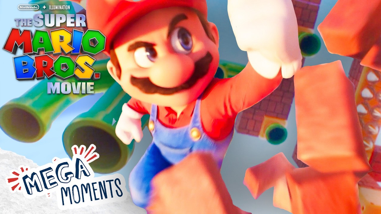 Mario's Super Training Arc! 🍄 Super Mario Bros Movie 💥 Mega Moments