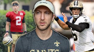 Spencer Rattler or Tyler Shough | New Orleans Saints QB Plan REVEALED! | James Skrmetta Reacts