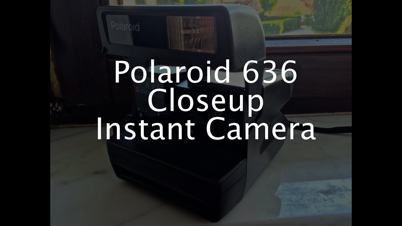 Polaroid One Step Close Up 636 Vintage Instant Camera