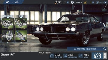 Need for speed No Limits DODGE CHARGER R/T UPGRADES
