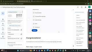 Getting Started with Cloud Shell and gcloud  || GSP002
