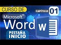 💻HERRAMIENTAS BÁSICAS DE WORD | 🖱Curso de Word Cap. 01