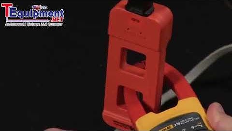 How To Measure Current On A Power Cord with the Fluke 375