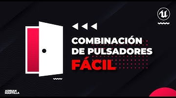 Abrir puerta mediante combinación de botones | UNREAL ENGINE 5