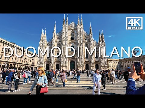 Inside The Duomo Di Milano, Cathedral Of Milan Italy Walking Tour