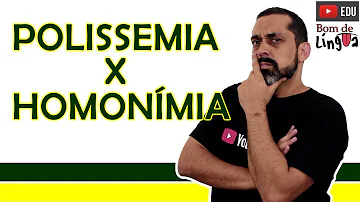Qual o conceito de homonímia?