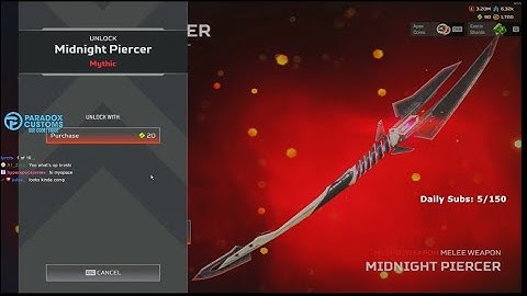 Movement Player Unlocks $300 Sky Piercer Heirloom...