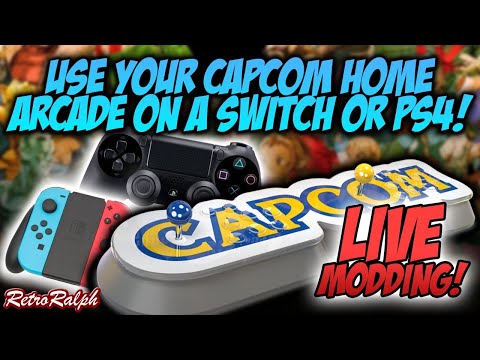 Vídeo: Mãos à Obra Com O Capcom Home Arcade