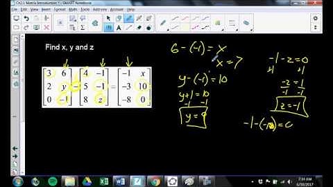 How to Add and Subtract Matrices - Measured Math Ch2.1