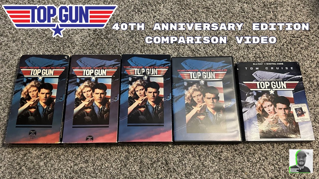 Top Gun (1986) 40th Anniversary Edition Comparison Video - YouTube
