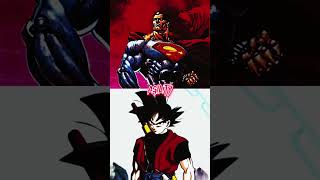 C.A.S vs. Xeno Goku #superman #xenogoku #dragonballheroes #dccomics #anime