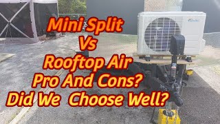 Traditional RV Rooftop Air Vs Mini Split. Did We Choose Wisely