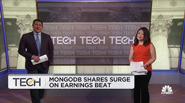 MongoDB shares surge on earnings beat