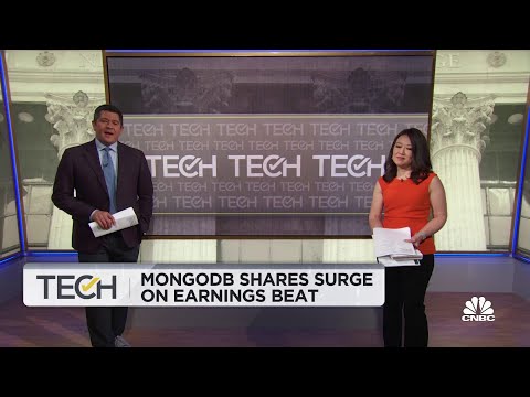 MongoDB shares surge on earnings beat