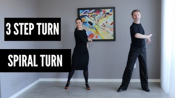 Three Step and Spiral Turns in Latin