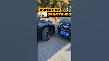 Visual Tricks to Judge Car Distance While Driving #automobile #cardrivingtips #shorts