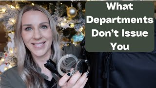 Things New Officers Aren't Issued by Their Police Departments | Cop Mom | Supplies You May Want