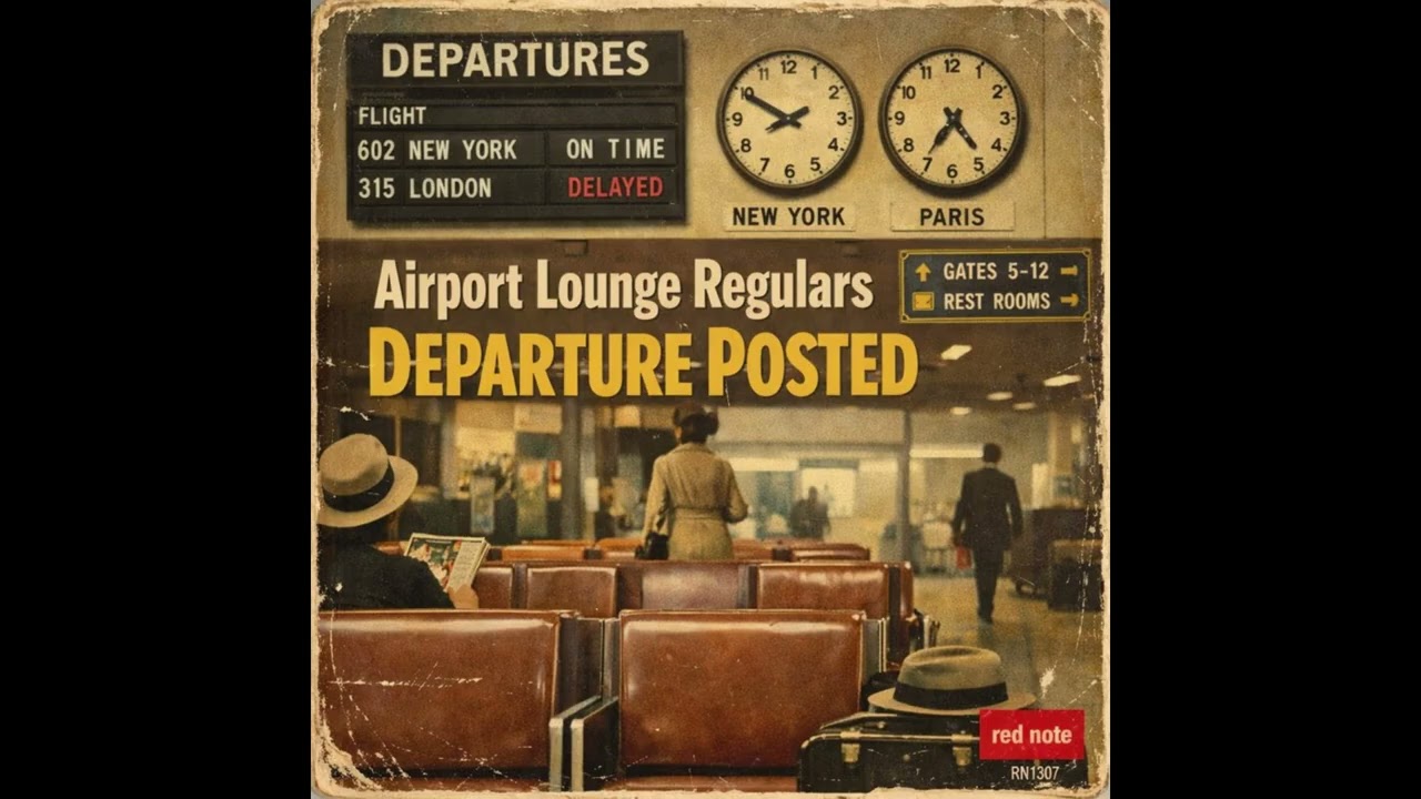 Airport Lounge Regulars - Departure Posted - Red Note Jazz