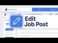 Edit Job Posts on OnlineJobs.ph the Right Way (Quick &amp; Easy Fix)
