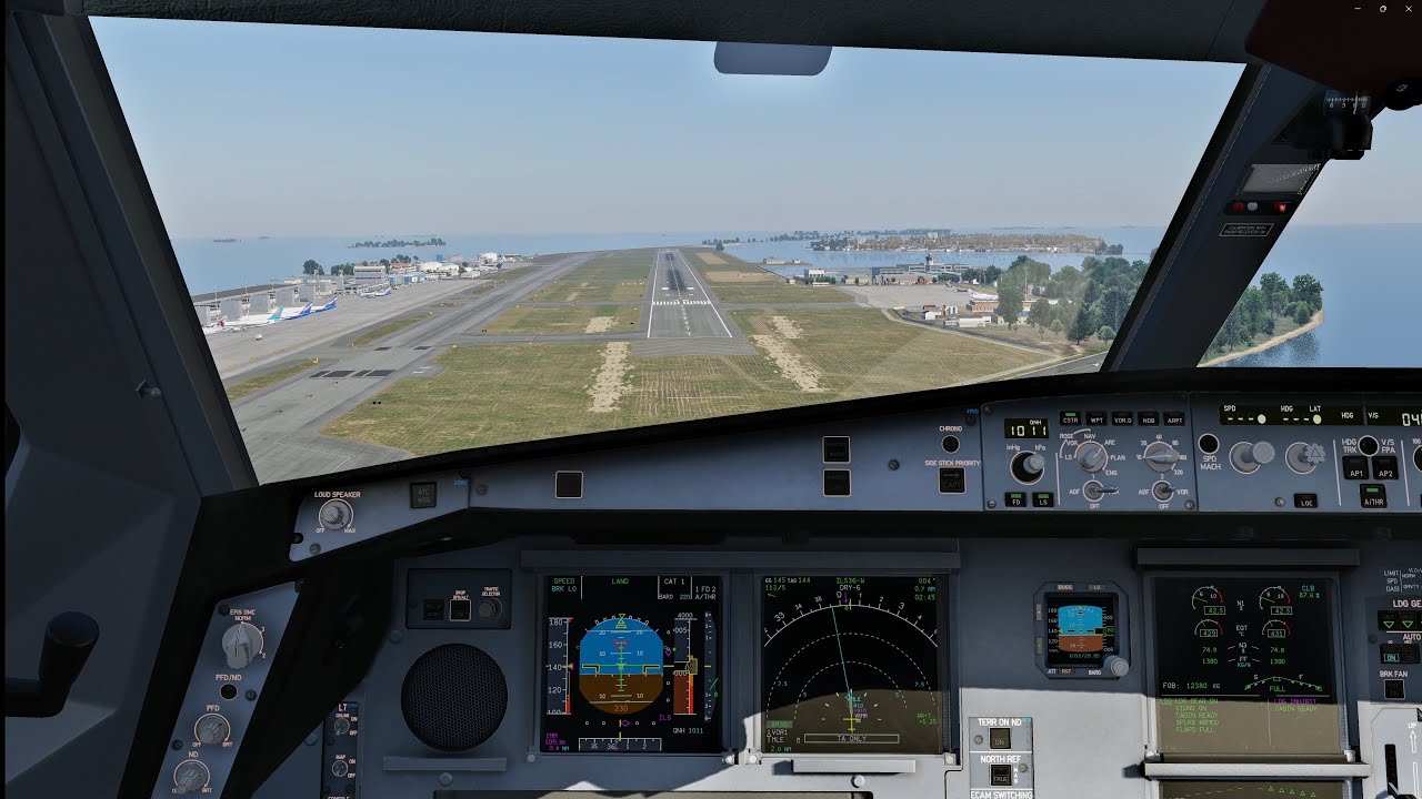 Toliss A330 Condor | X-Plane 12.4 | Прекрасная посадка Male/Maledives[VRMM] с SayIntentions