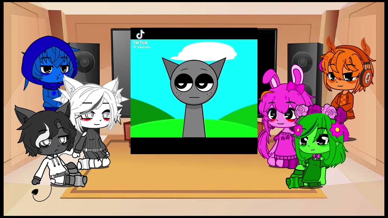 //Sprunki react to tiktok\\⭐️🌈