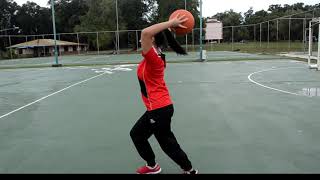 Kemahiran Menghantar, Menerima dan Menjaring bola jaring.