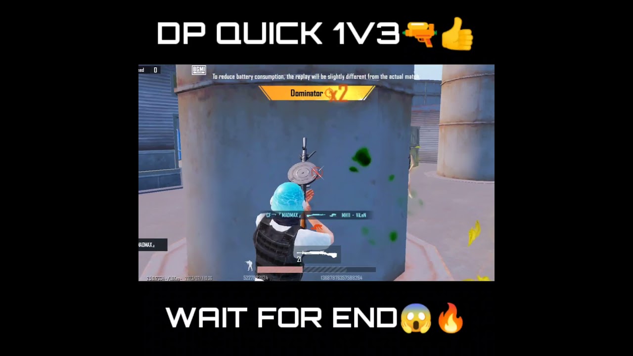 DP-28 QUICK 1V3🔫👍