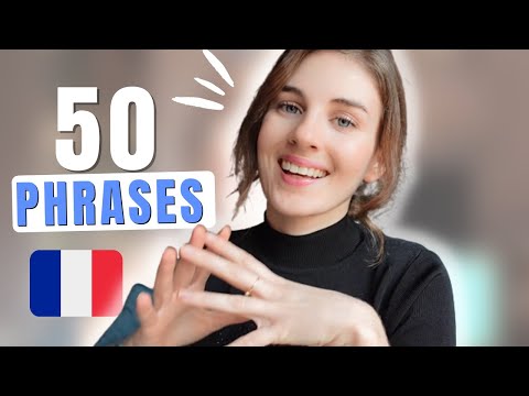 50 common PHRASES to use in CONVERSATION w/ a french native teacher