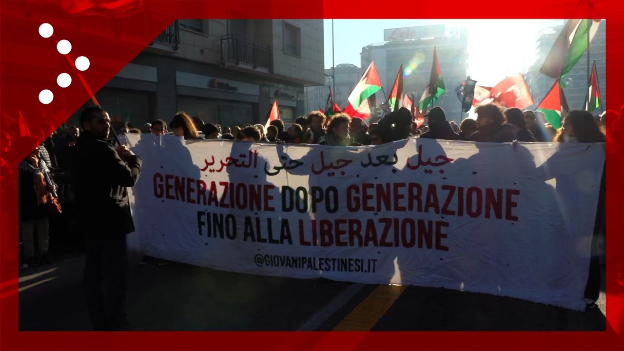 Milano, manifestanti pro Palestina pronti a partire in corteo da piazzale Loreto nonostante divieto