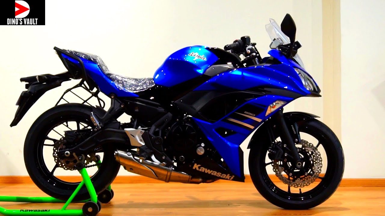 2018 Kawasaki Ninja 650 Blue Color Walkaround Bikes At Dinos - ninja new model 2018 bike images