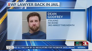 Wichita Falls attorney Dean Godfrey back behind bars